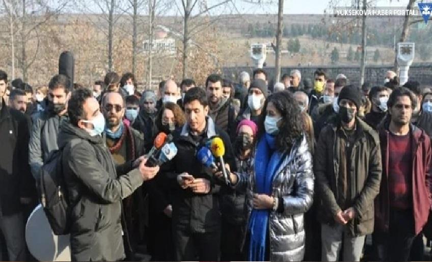 DİYARBAKIR'DA 'DEVLET BAHÇELİ ORMANI' PROTESTOSU